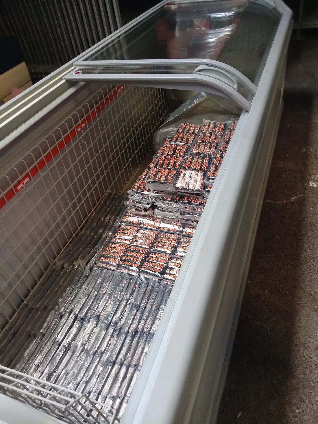 Les forces de l'ordre ont trouvé 164 kg de drogue sous forme de barres chocolatées