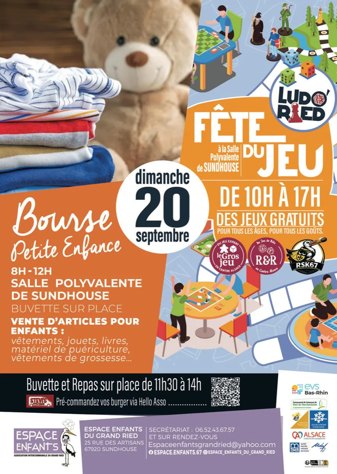 Bourse petite enfance et fête du jeu
