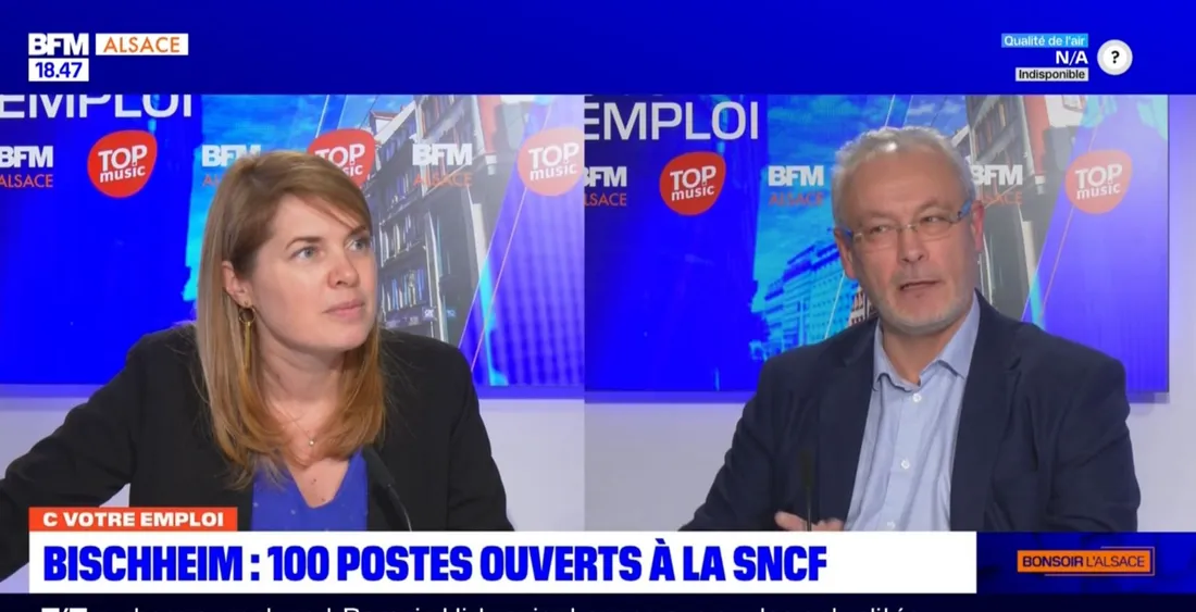 Alain Praxmarer, le directeur du Technicentre SNCF de Bischheim est l'invité de "C Votre Emploi"