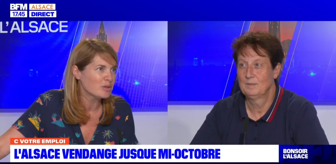 Simone Kieffer, l'invitée de "C Votre Emploi" sur BFM Alsace en partenariat avec Top Music