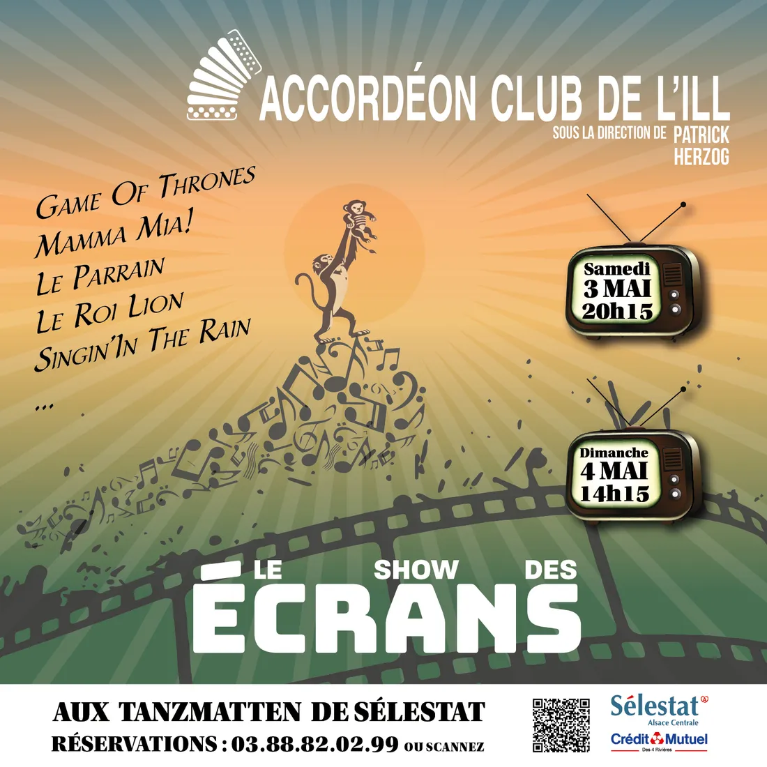 L’Accordéon Club de l’Ill a le plaisir de vous annoncer son concert
