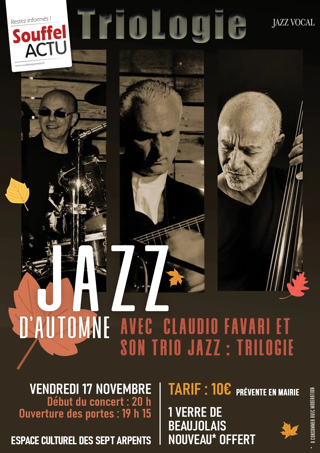 Soirée Jazz d’Automne souffelweyersheim