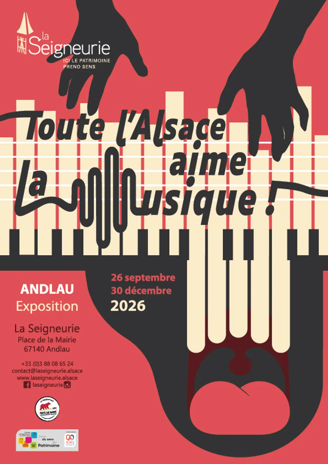 Exposition " Toute l'Alsace aime la musique" à la Seigneurie de Andlau