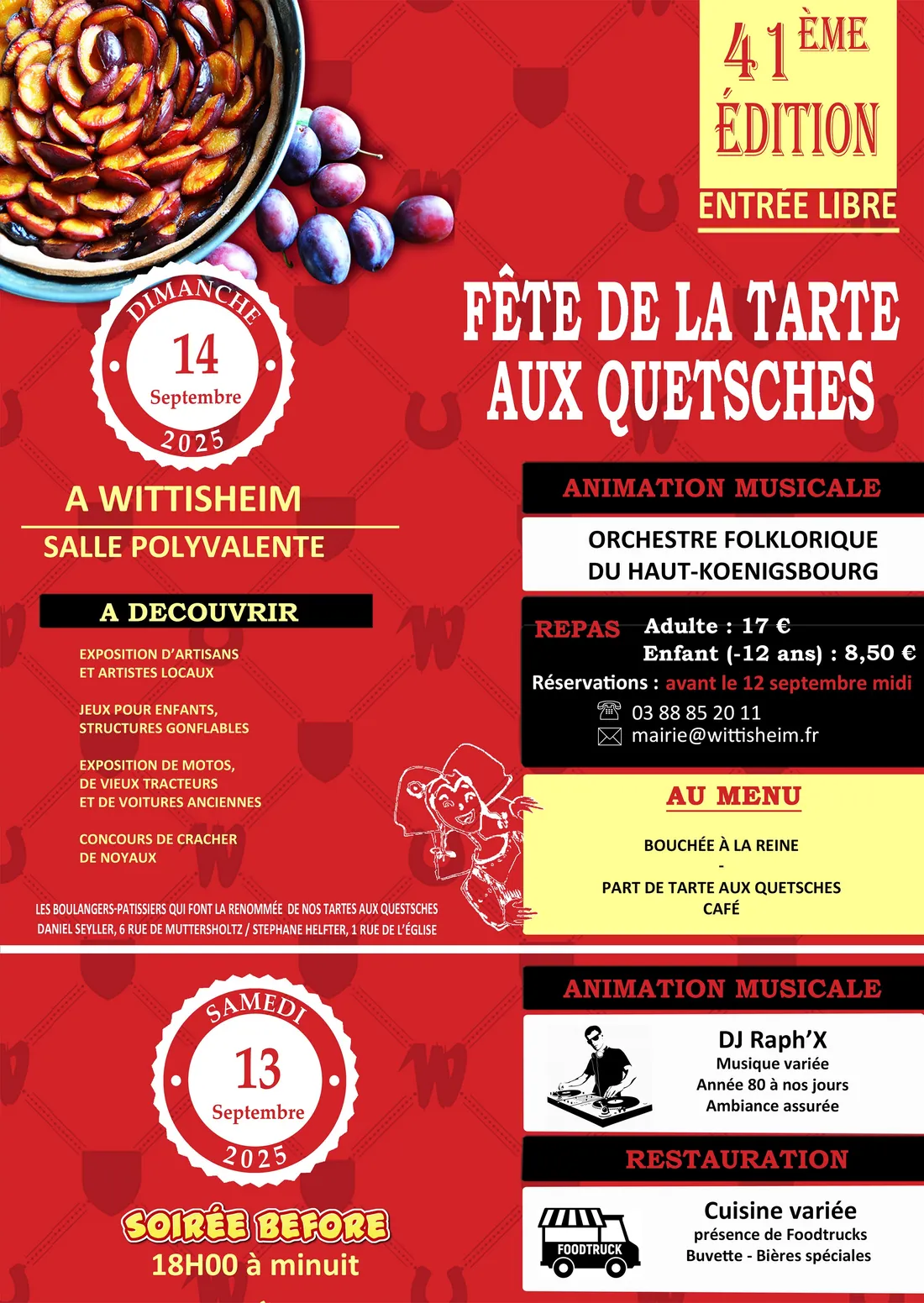 Fête de la Tarte aux Quetsches - Wittisheim