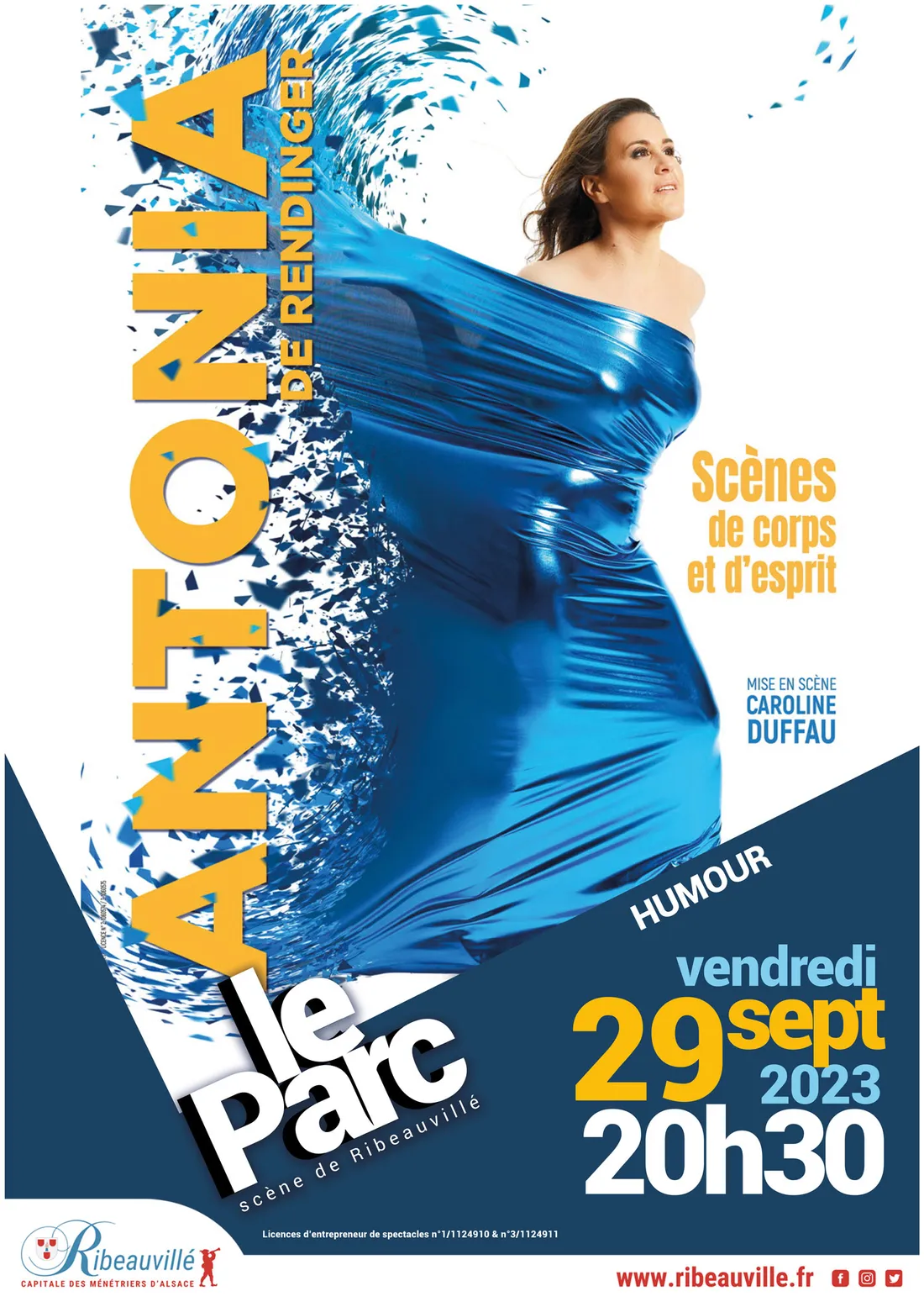 Antonia de RENDINGER "Scène de corps et d’esprit"