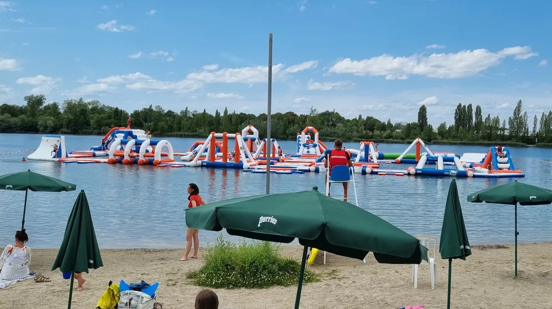 Plongeon à l'AquaFun'Park à Illkirch