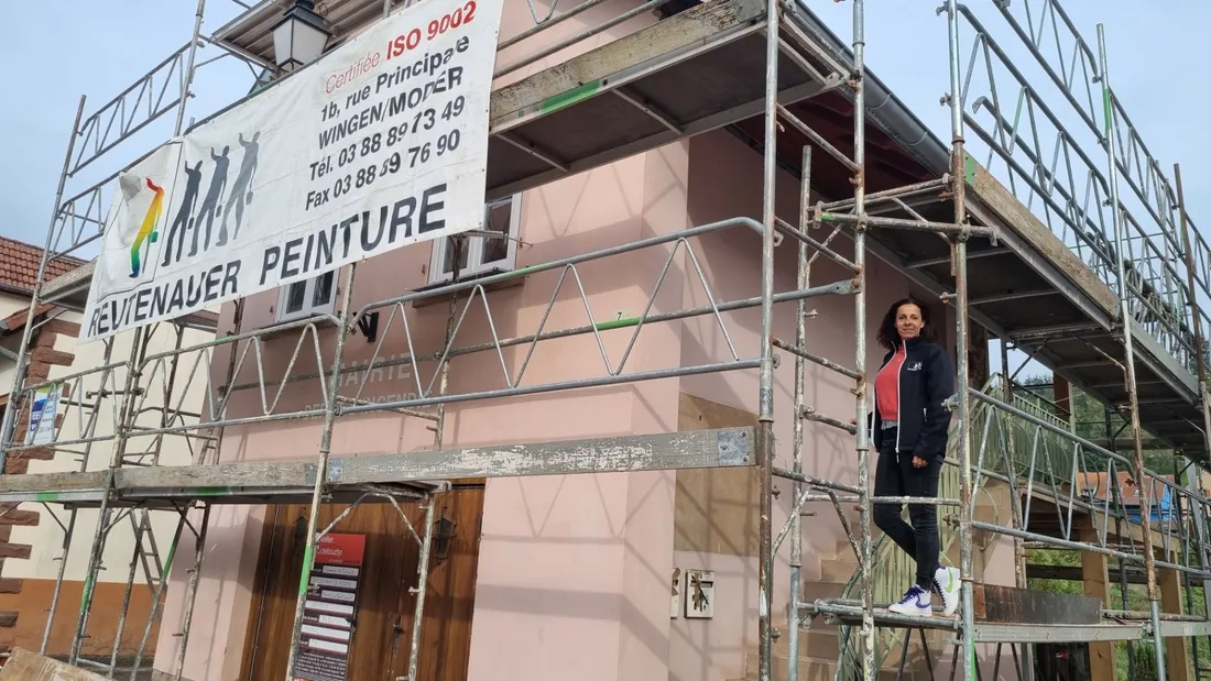 Aude Kirbihler est cheffe d'entreprise dans le BTP