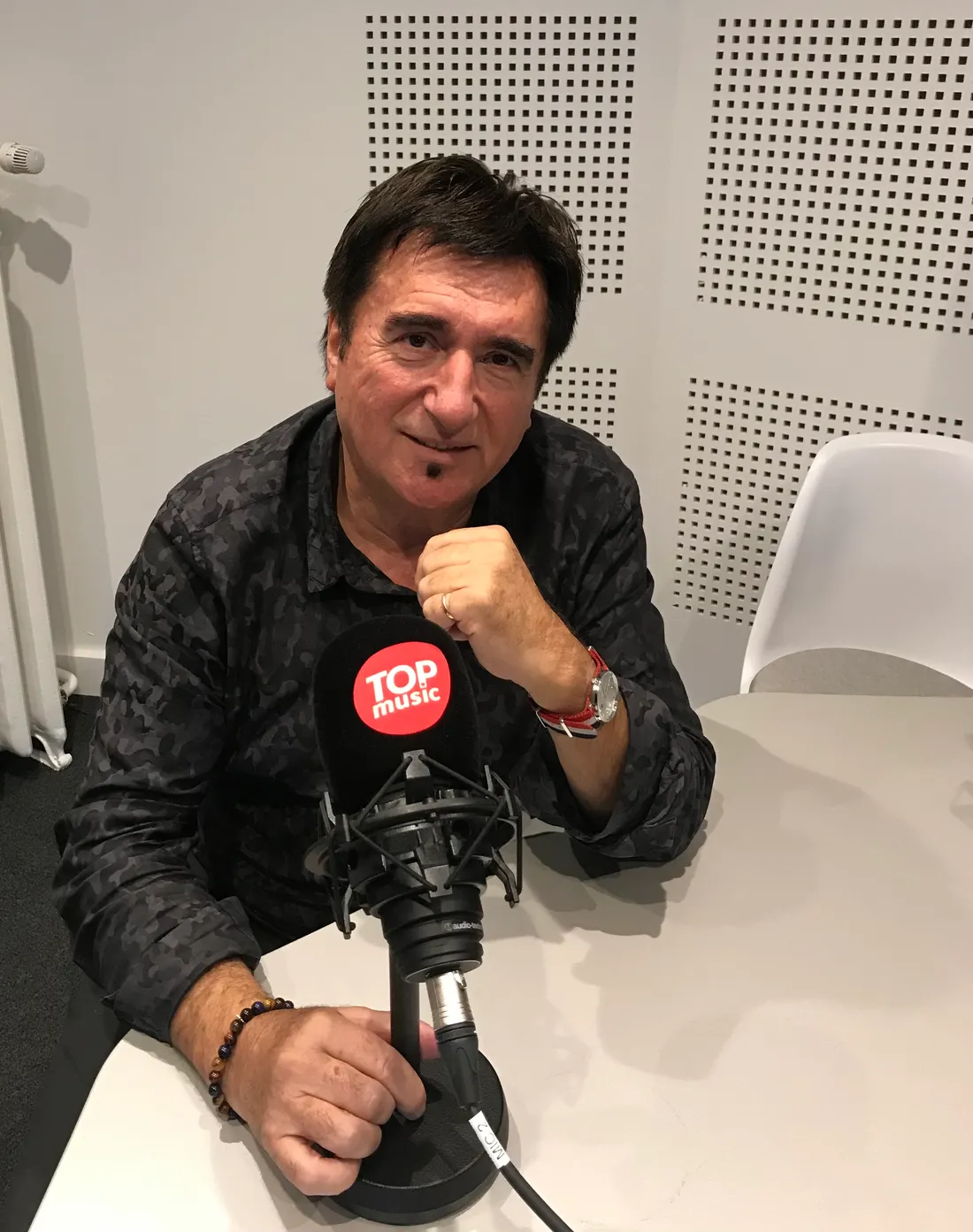 Pierre Bardet dans nos studios en décembre 2020