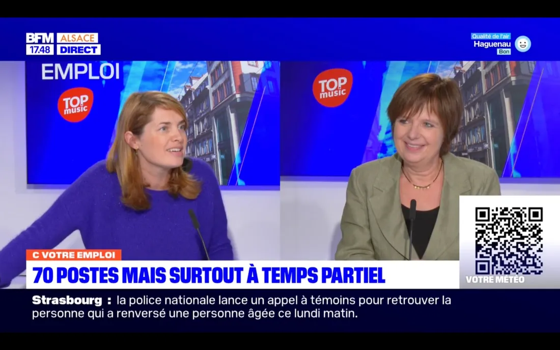 Notre invitée Sylvie Heinis, gérante de l'APEF de Sélestat