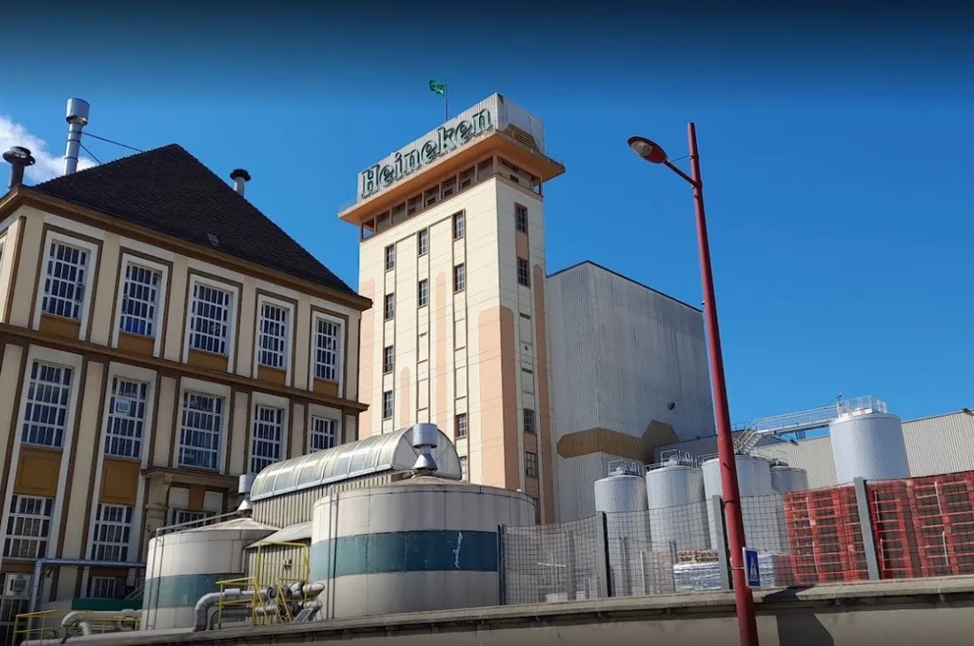 La brasserie de L'Espérance du groupe Heineken à Schiltigheim