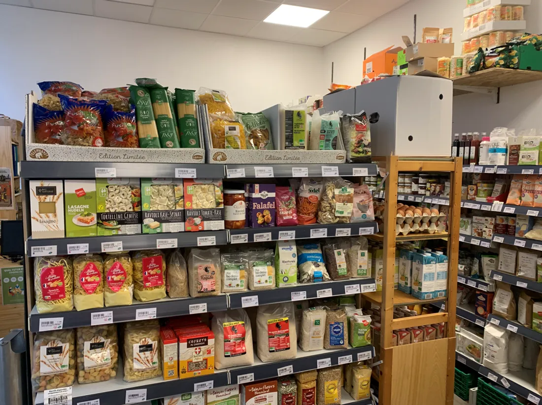 Dans les rayons de Coopalim à Strasbourg