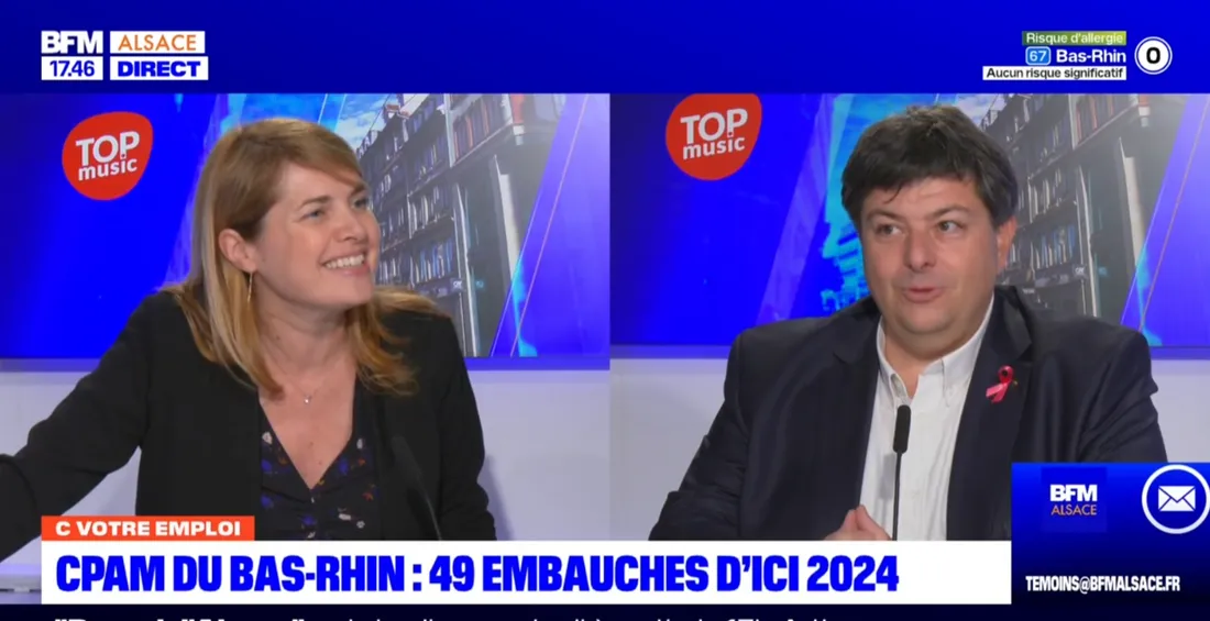 Maxime Rouchon, le directeur général de la CPAM du Bas-Rhin