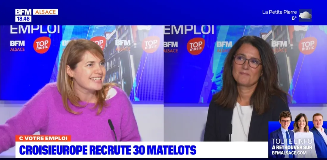 Invitée de C Votre Emploi : Sylvie Goncalves, directrice des ressources humaines de CroisiEurope