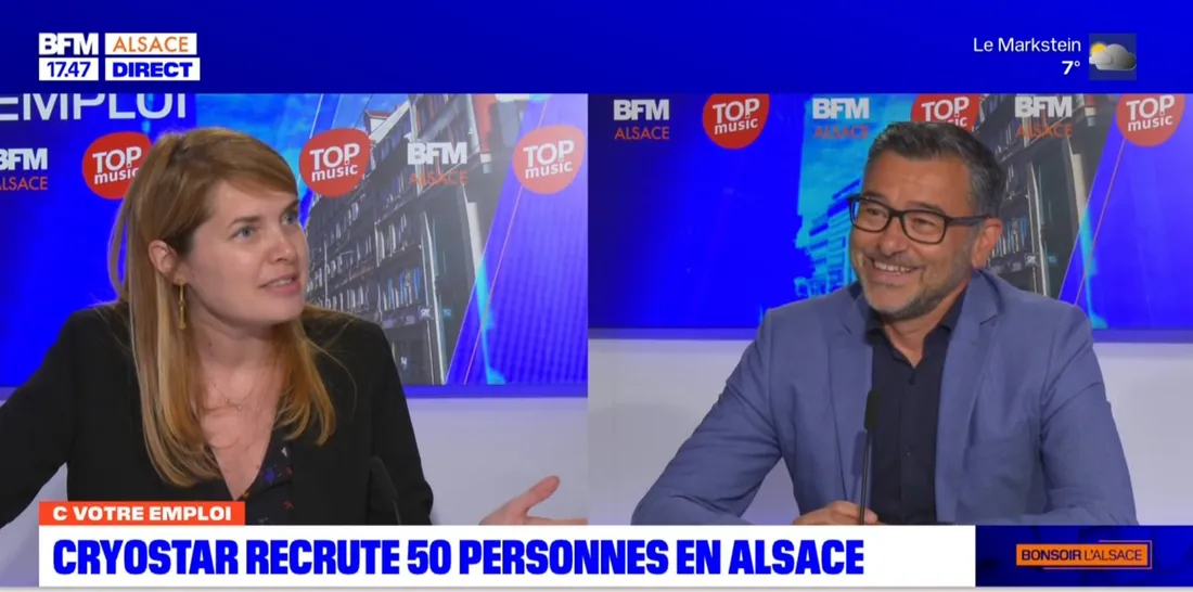 Samuel Zouaghi, Président de Cryostar, est l'invité de "C Votre Emploi"