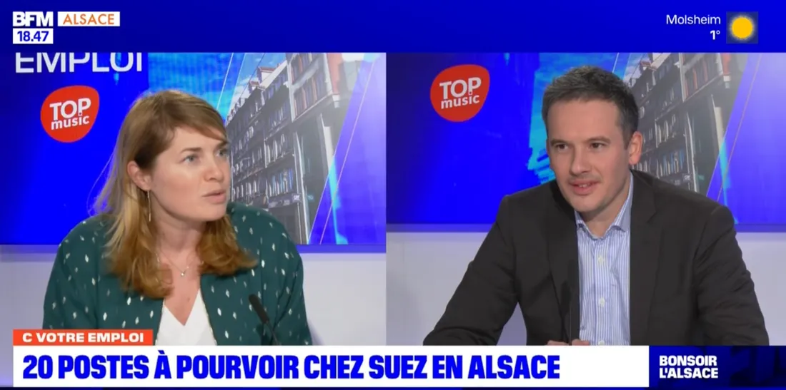 L'invité de C Votre Emploi : Vincent Ancelin, directeur de l'usine Suez à Sausheim