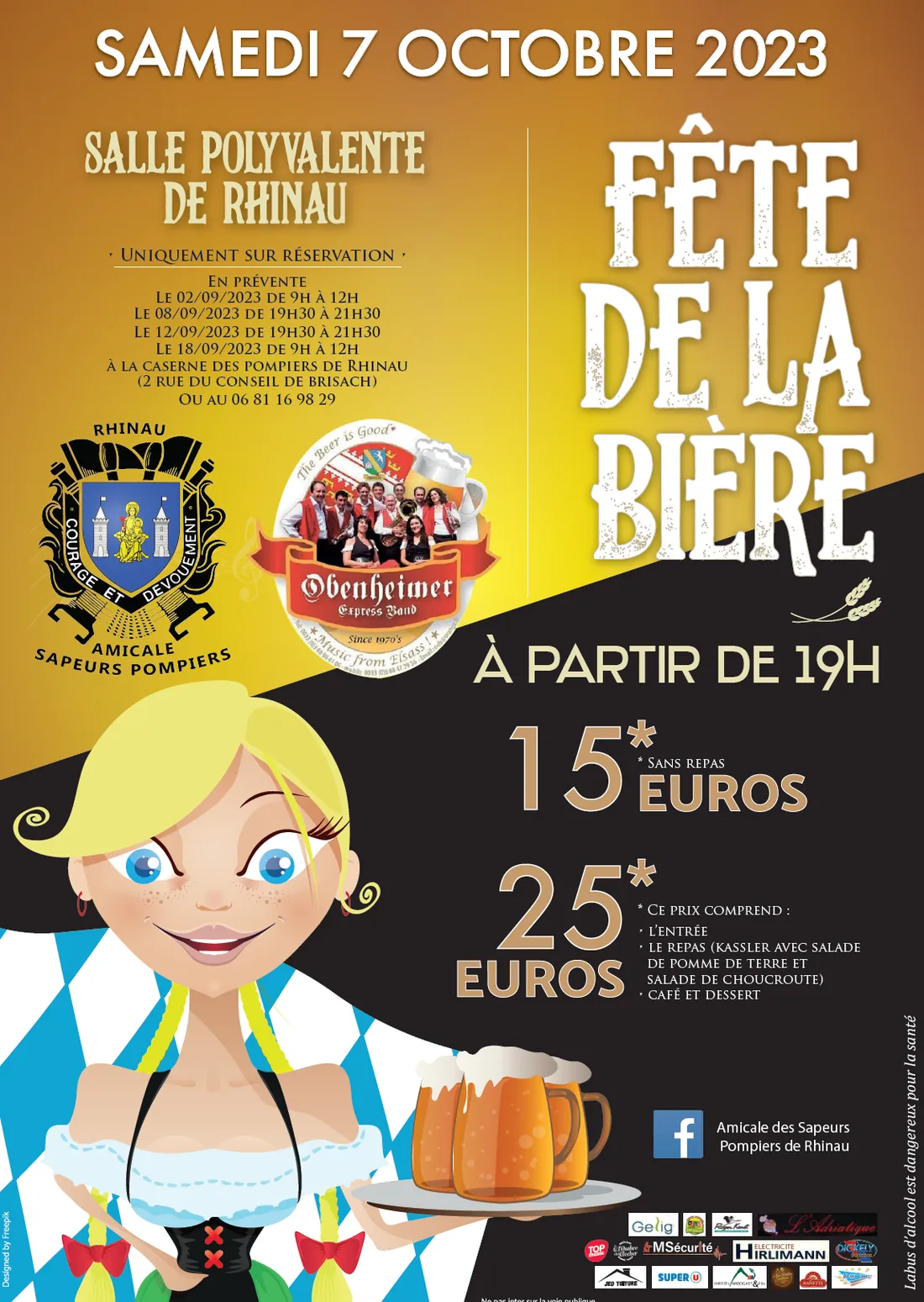 fête de la bière de Rhinau