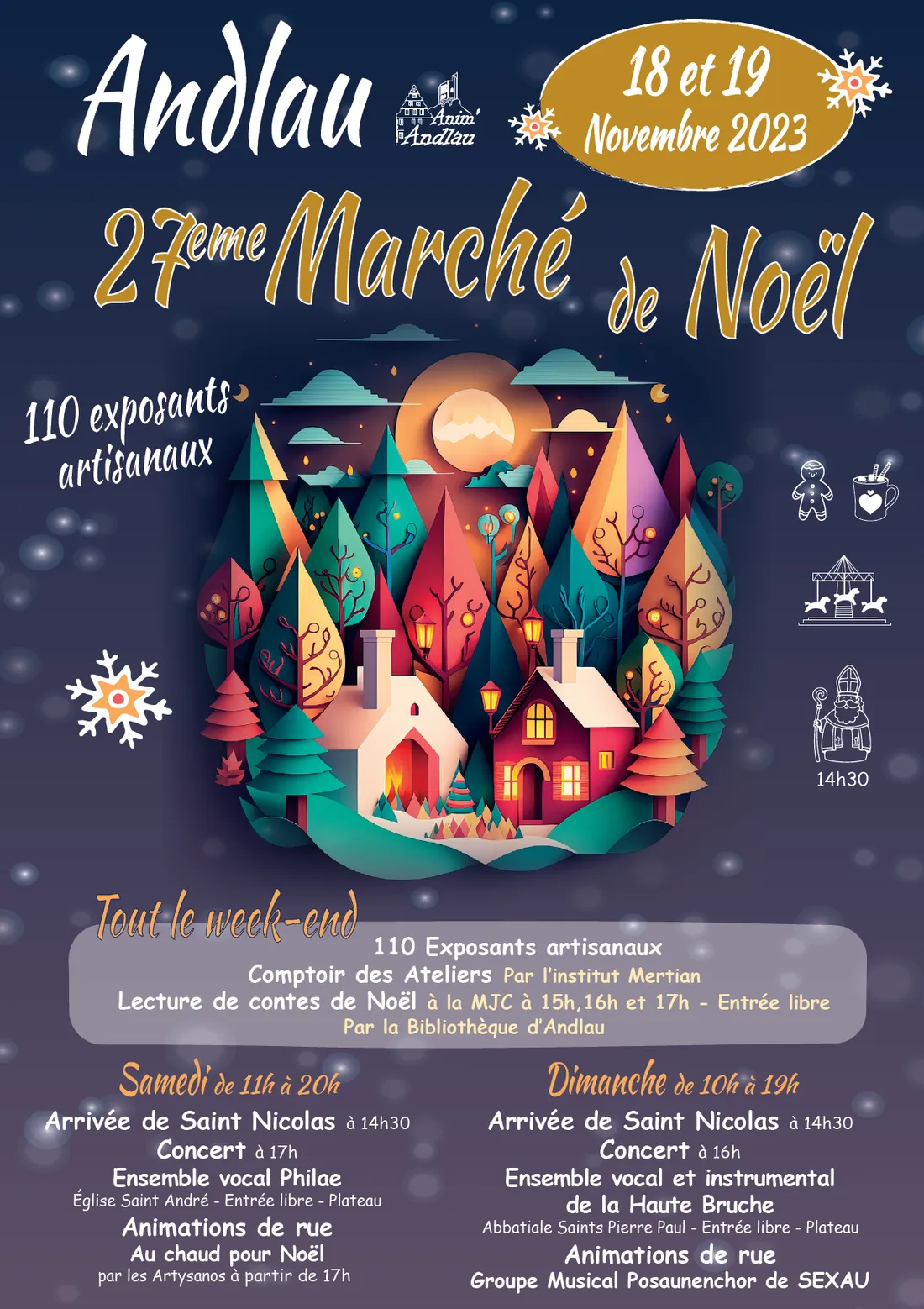 27ème Marché de Noël de Andlau