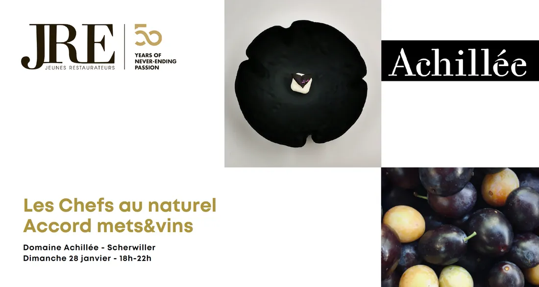 « Les Chefs au naturel » au domaine Achillé de Scherwiller