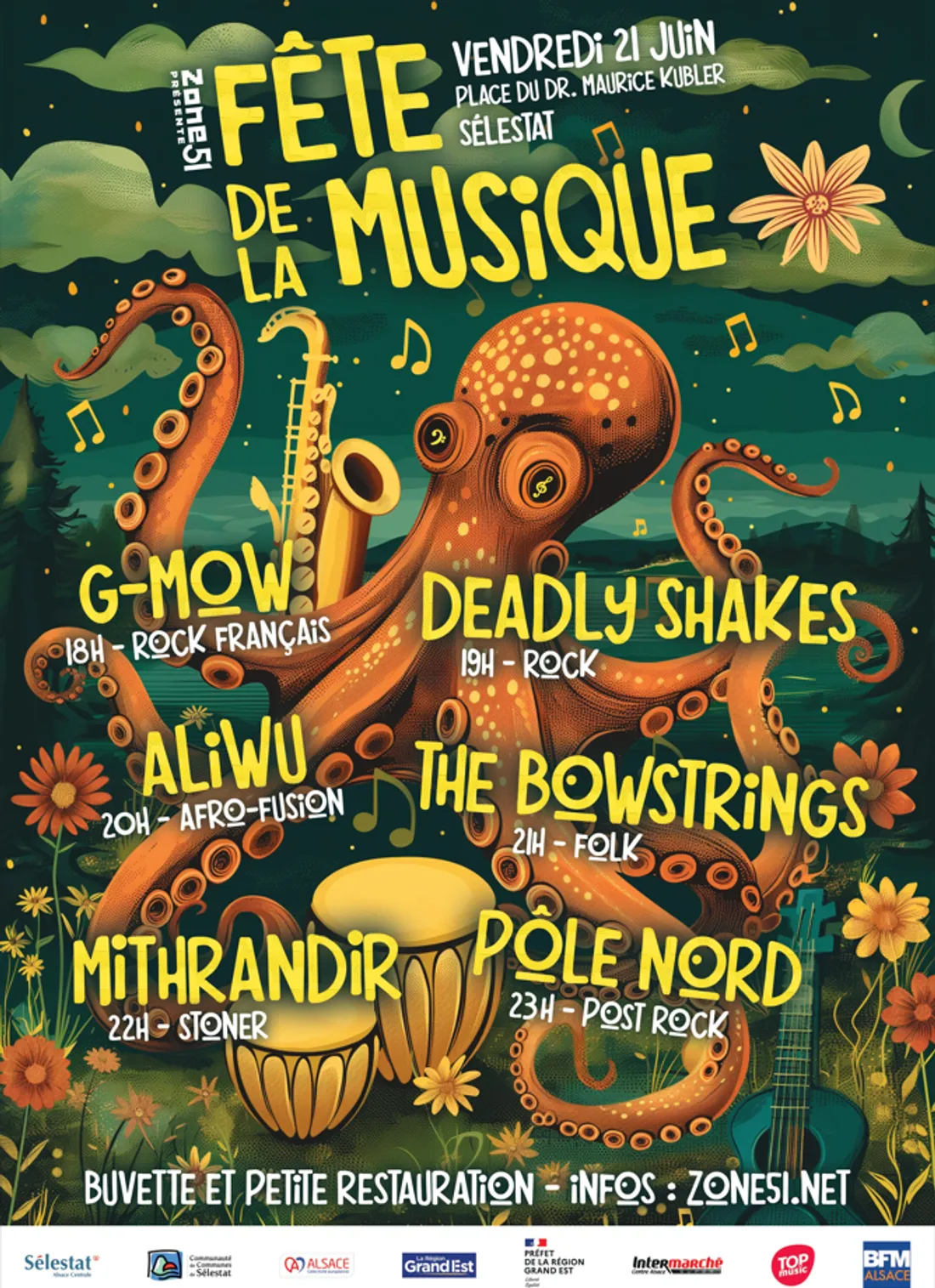 ZONE 51 : Fête de la Musique 