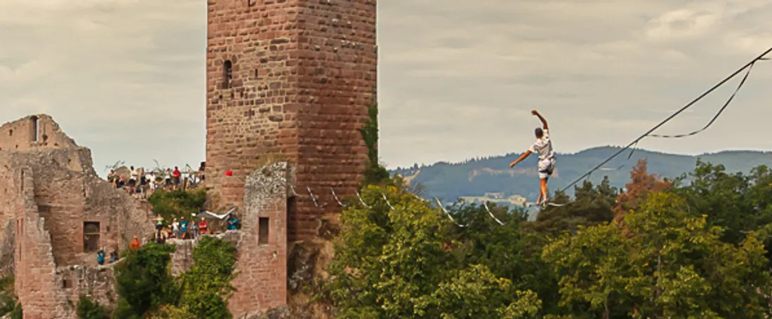 Baptêmes et Stages de Highline - Ribeauvillé