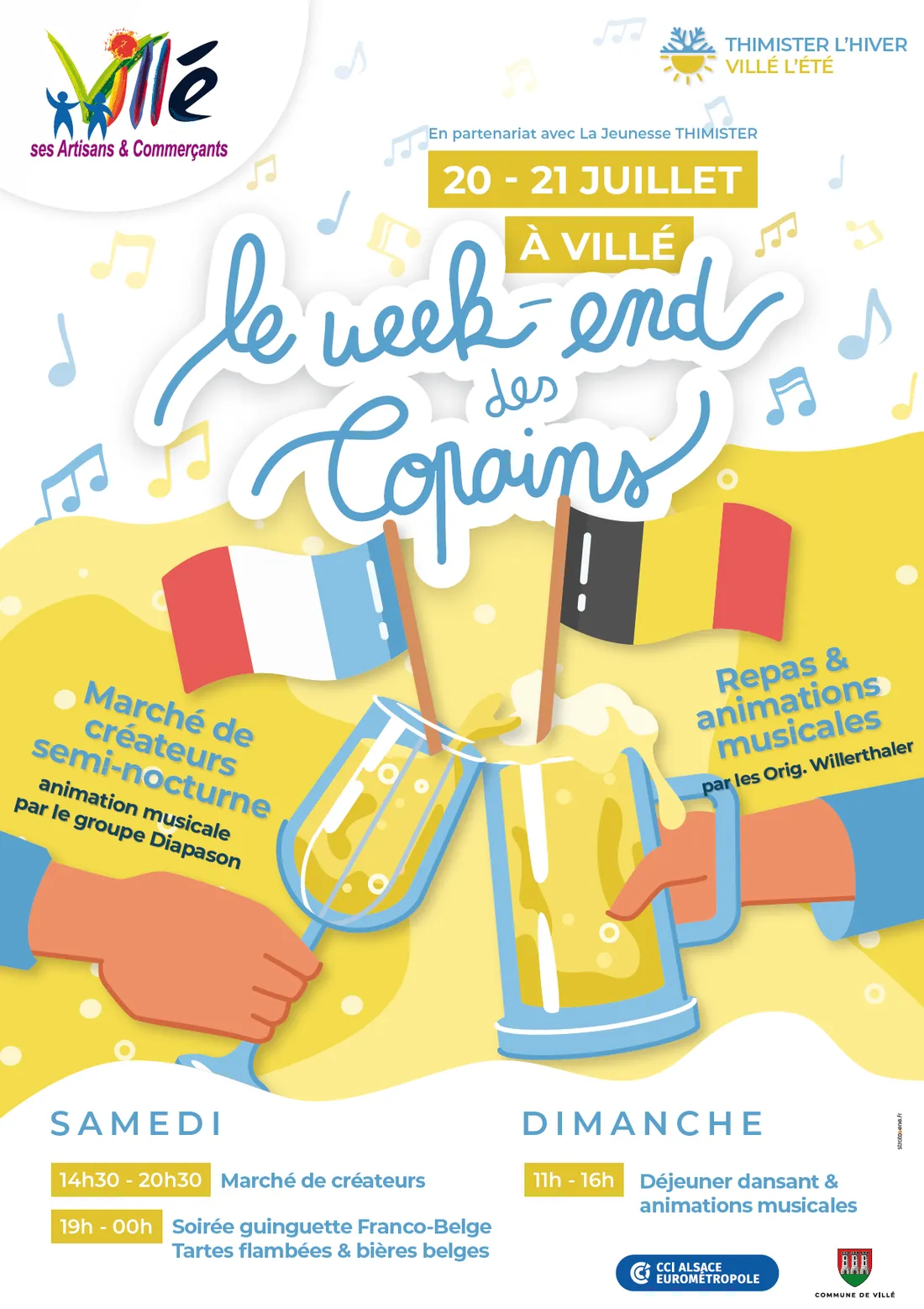 le week-end des copains à Villé