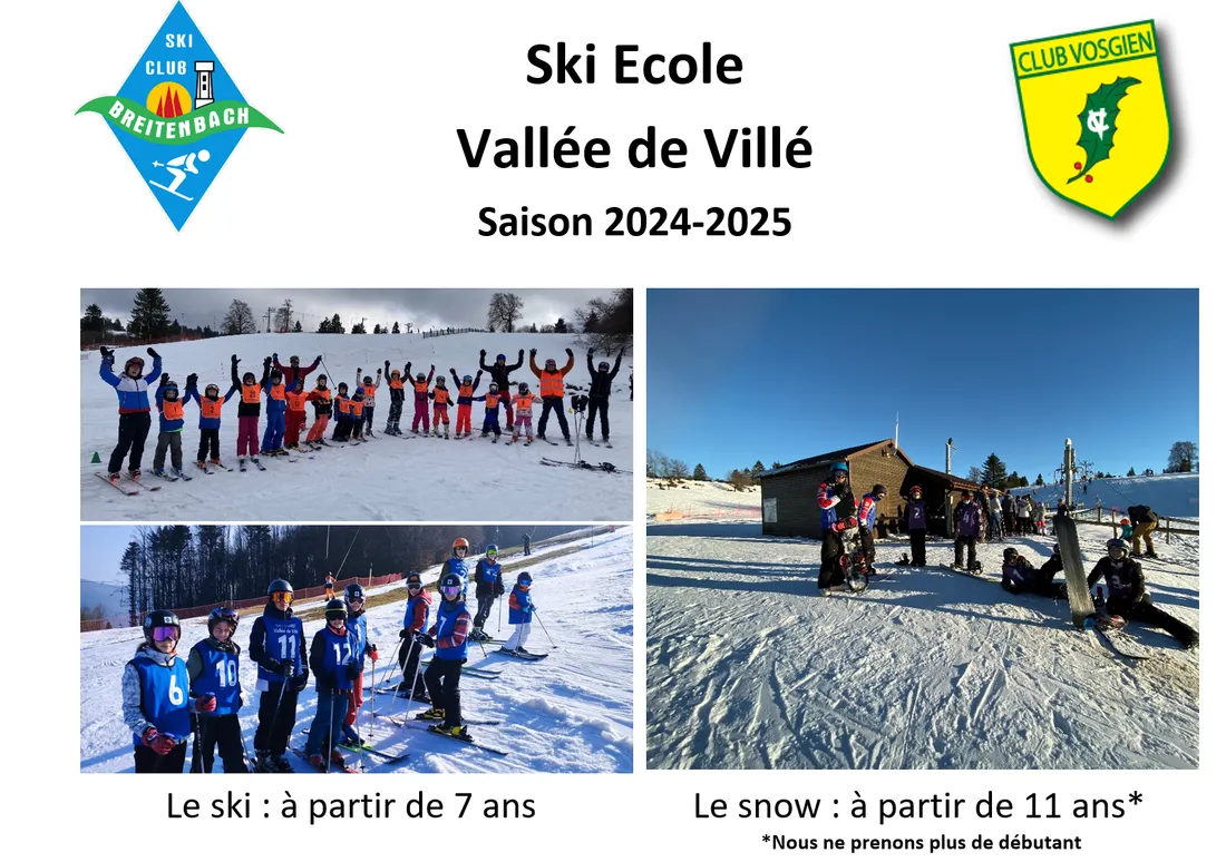 Ski école Vallée de Villé