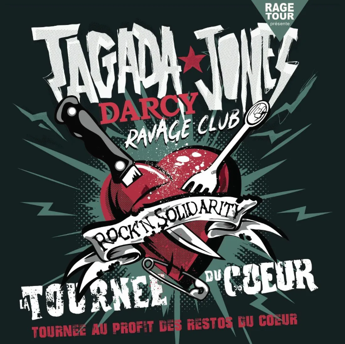LA TOURNÉE DU COEUR Solidarité et rock'n'roll
