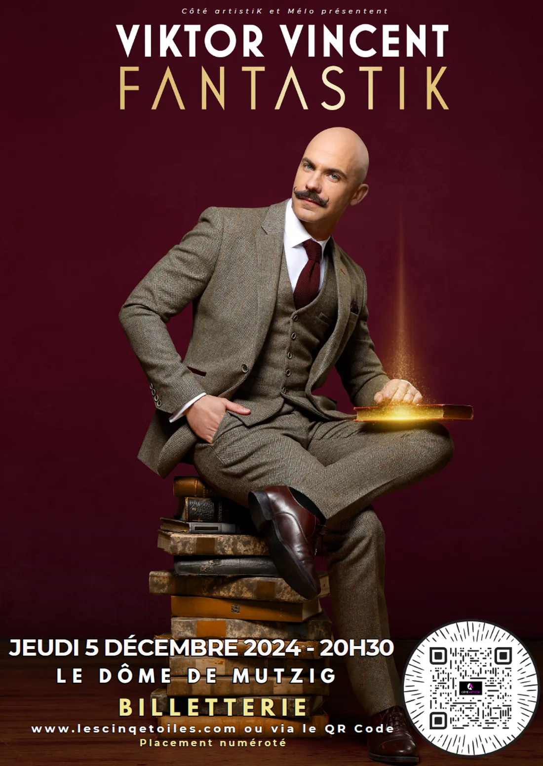 Découvrez le nouveau spectacle de Viktor Vincent - FANTASTIK !