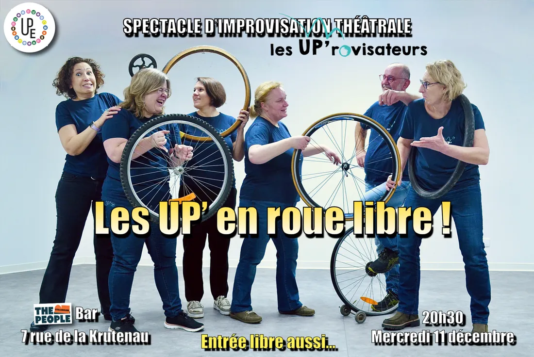 Les UP’ en roue libre ! 