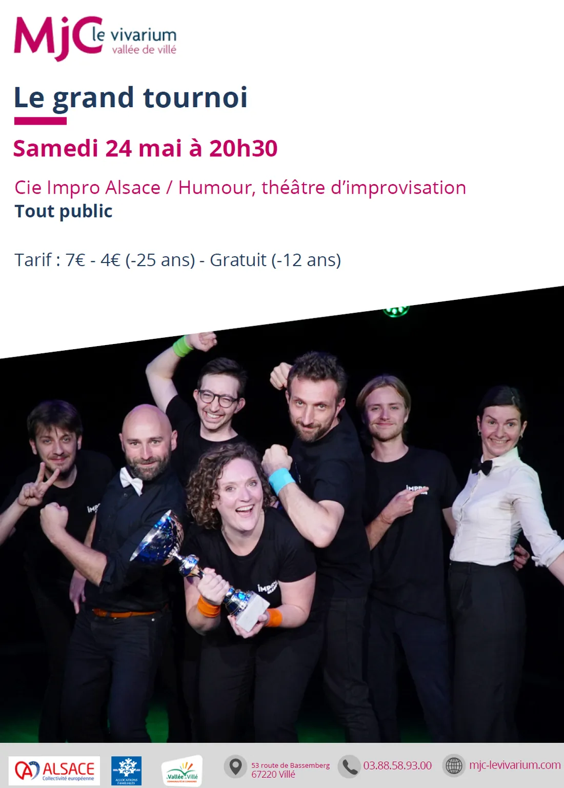 Le Grand Tournoi à la MJC de Villé