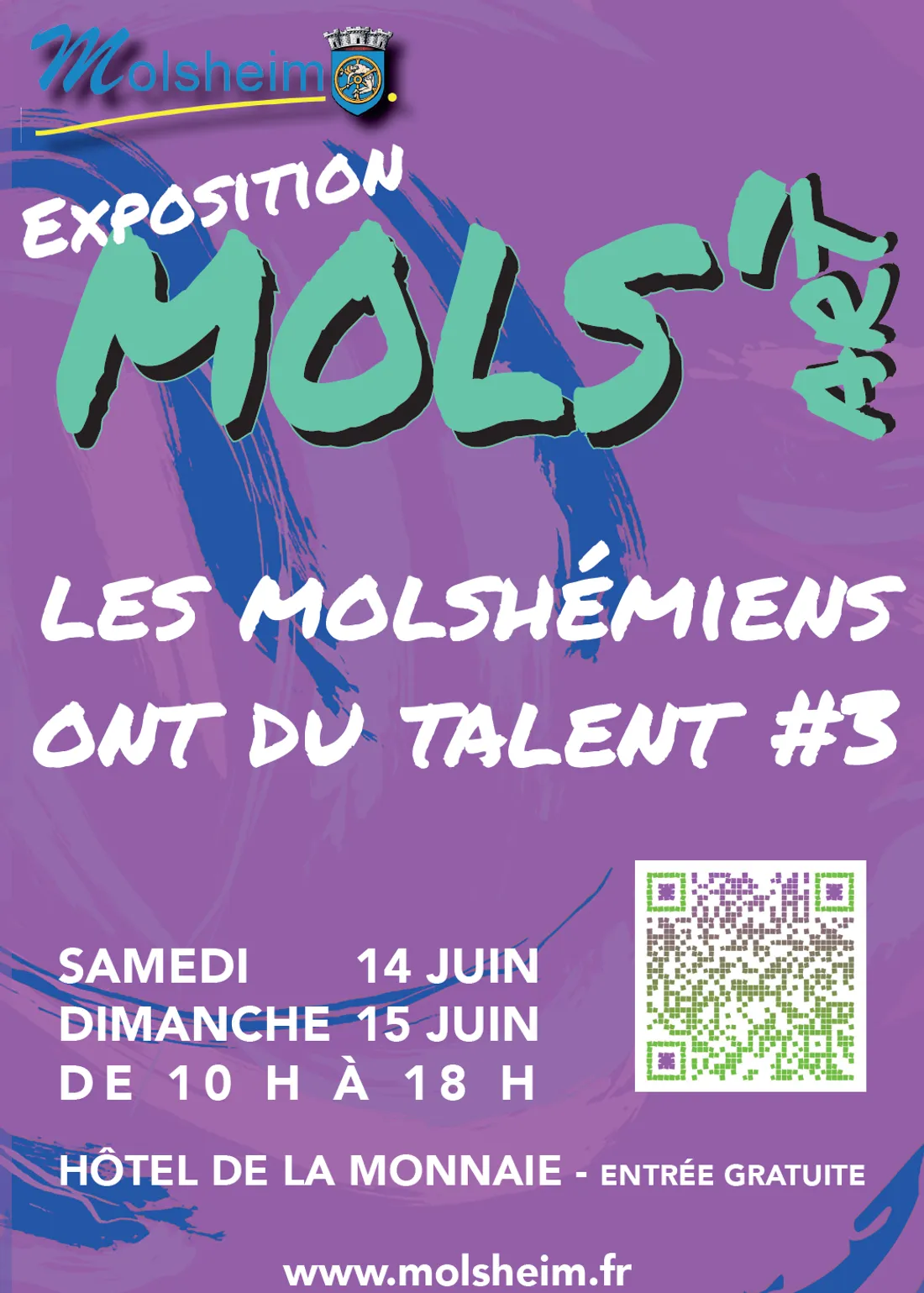 Mols'art : exposition artistique et ateliers de création - 3ème édition