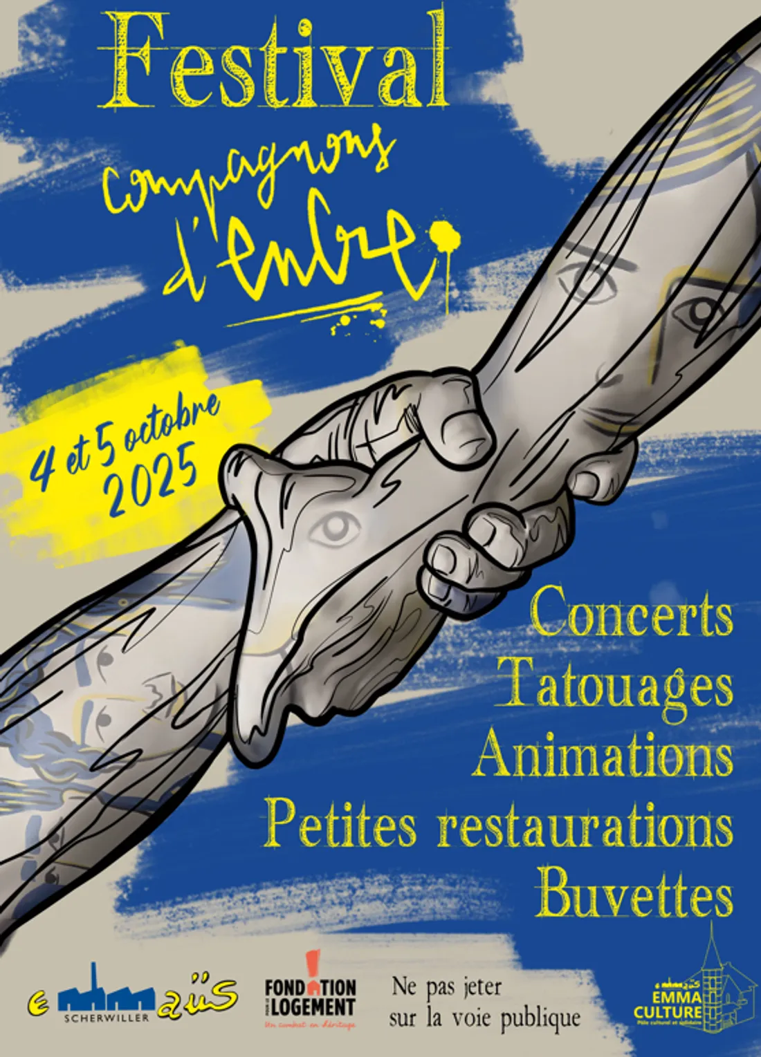 Festival  Compagnons d’Encre - Emmaüs Scherwiller