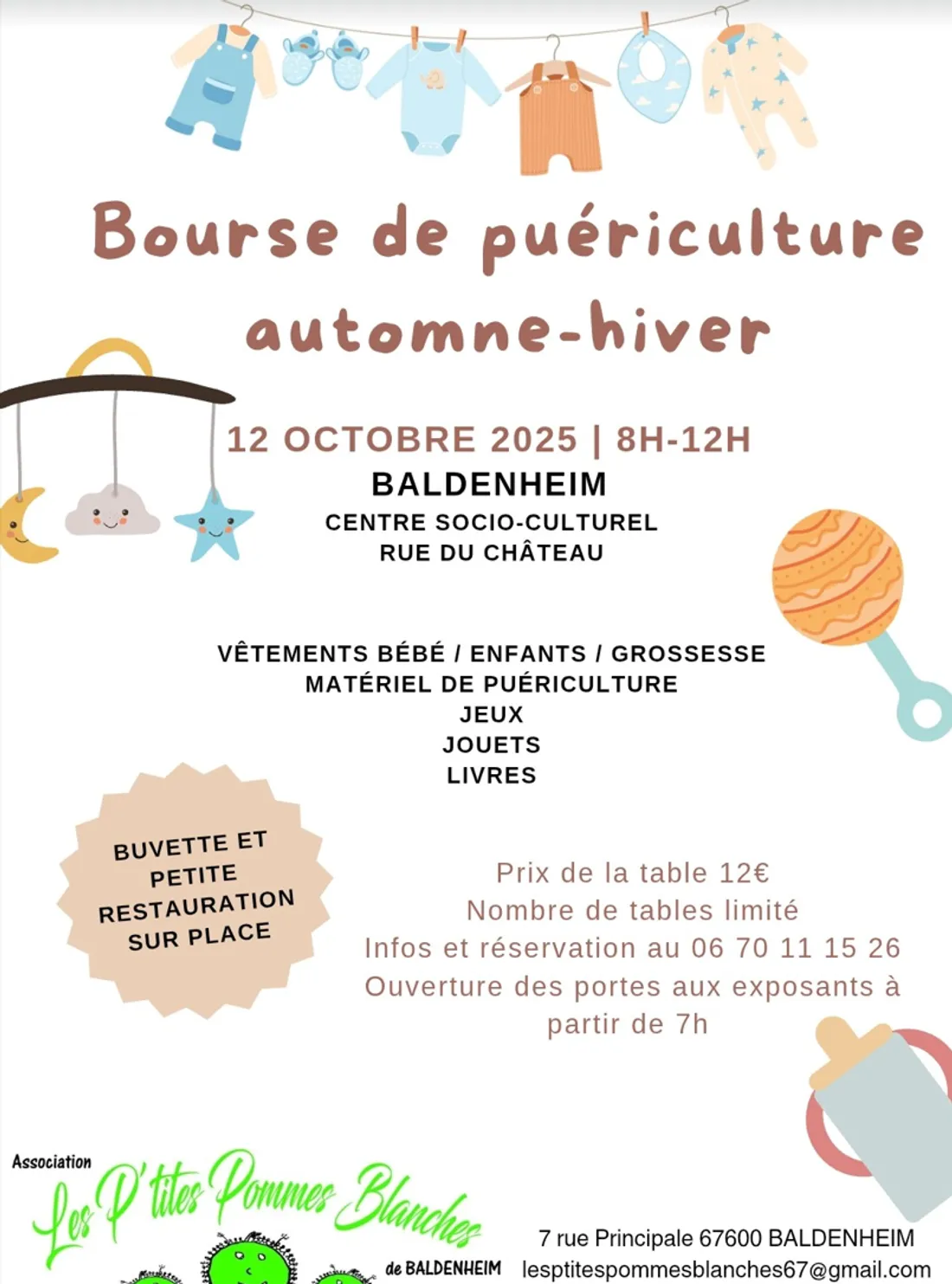 Bourse de puériculture automne-hiver baldenheim