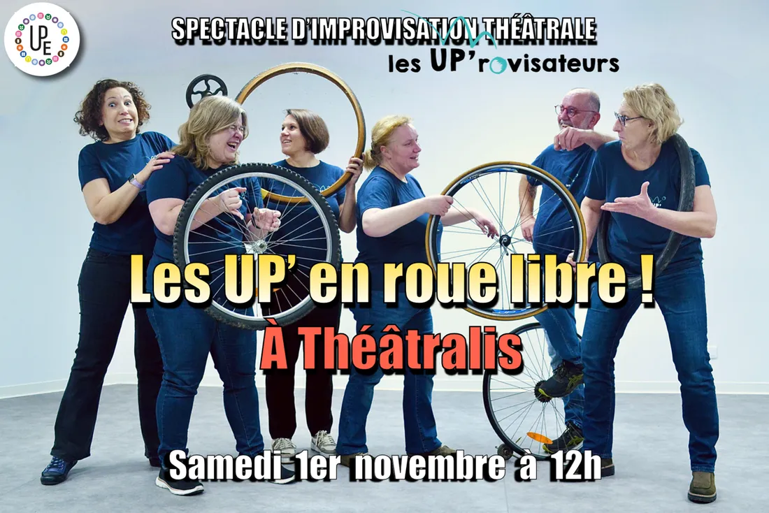 Les UP’ en roue lire à Théâtralis