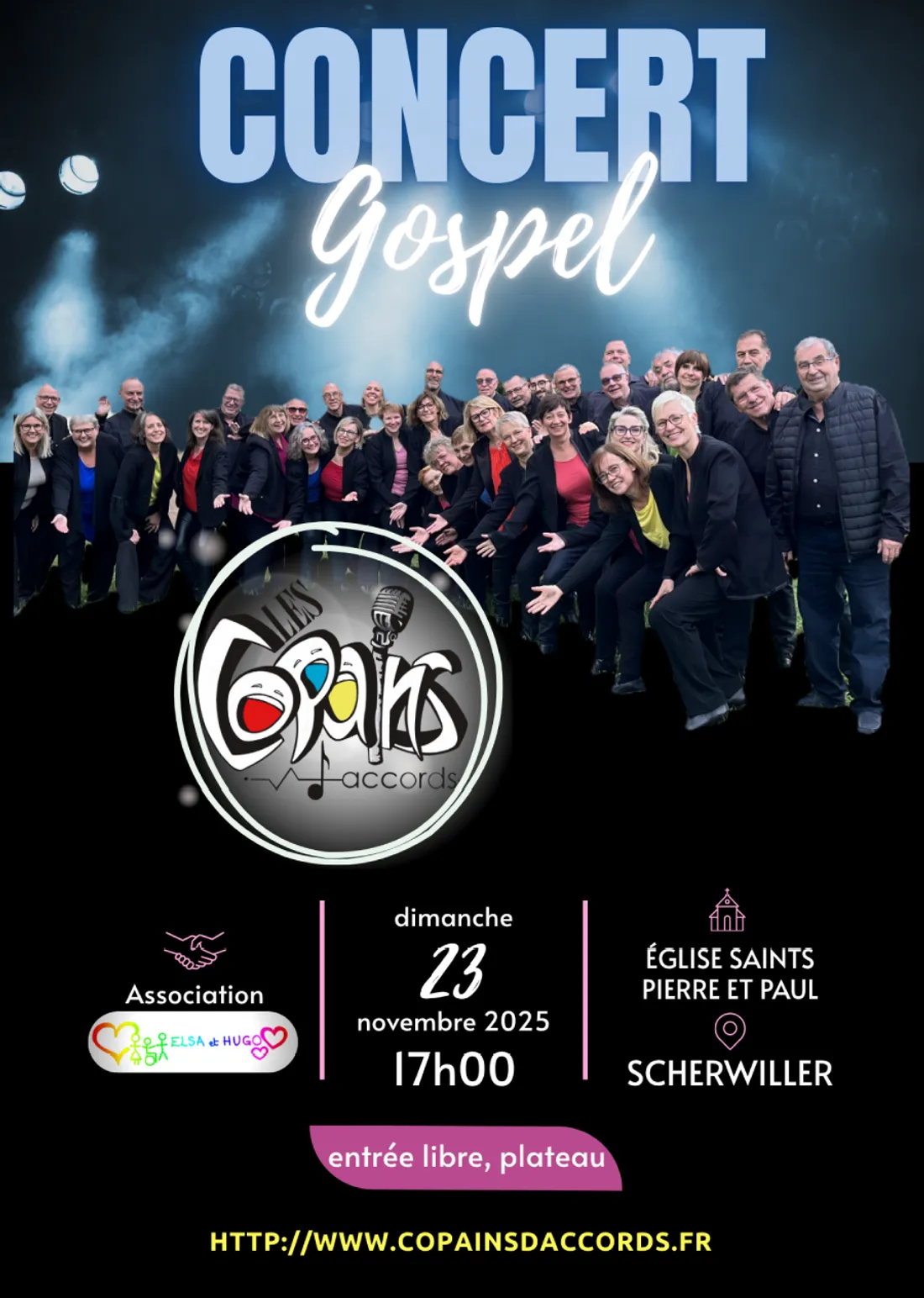 Concert Gospel à Scherwiller