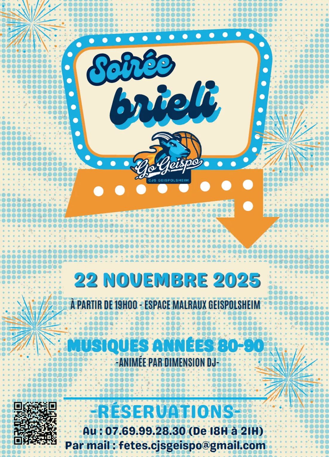 Soirée Brieli au CJS de Geispolsheim