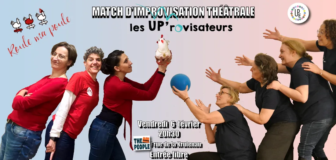 Match d’improvisation : UP’ & RMP !