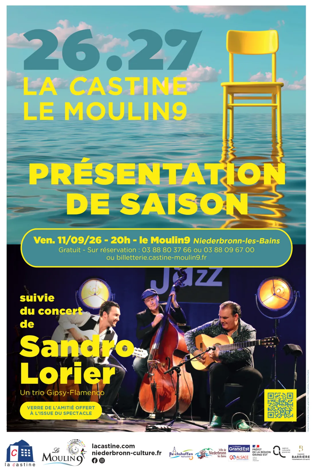présentation saison animée par « Sandro Lorier Gipsy » 