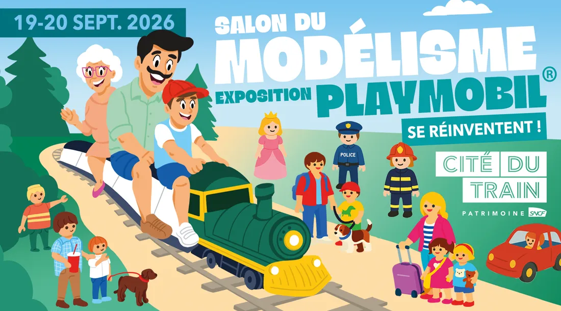 Salon du Modélisme - Exposition Playmobil® à la Cité du Train