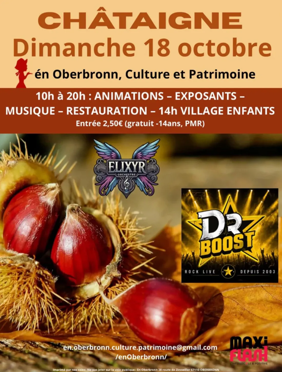 36ème Fête de la châtaigne à Oberbronn