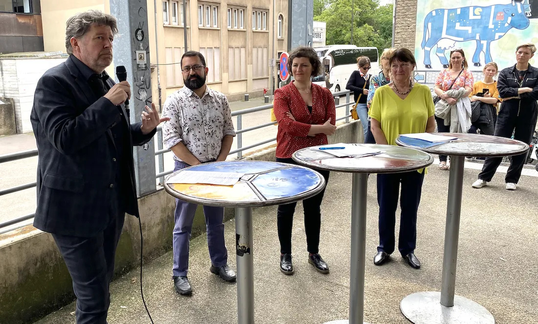 Thierry Damet, gestionnaire de la Laiterie, s'est réjouit de l'annonce de ces travaux. 