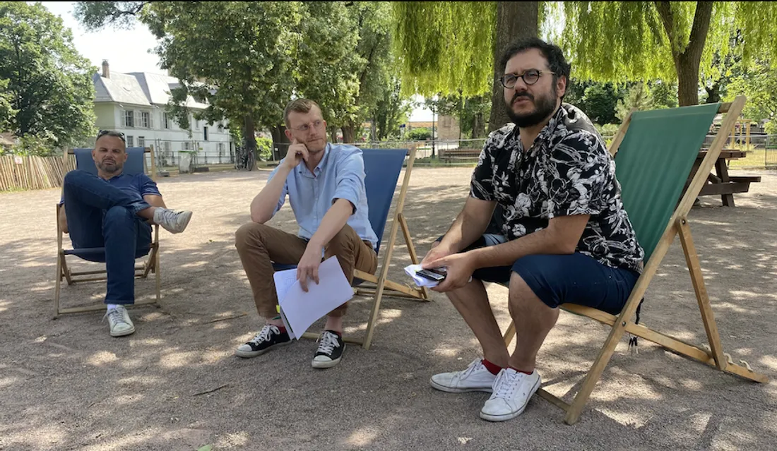 Le FARSe est de retour cette année avec son nouveau directeur artistique (au centre).