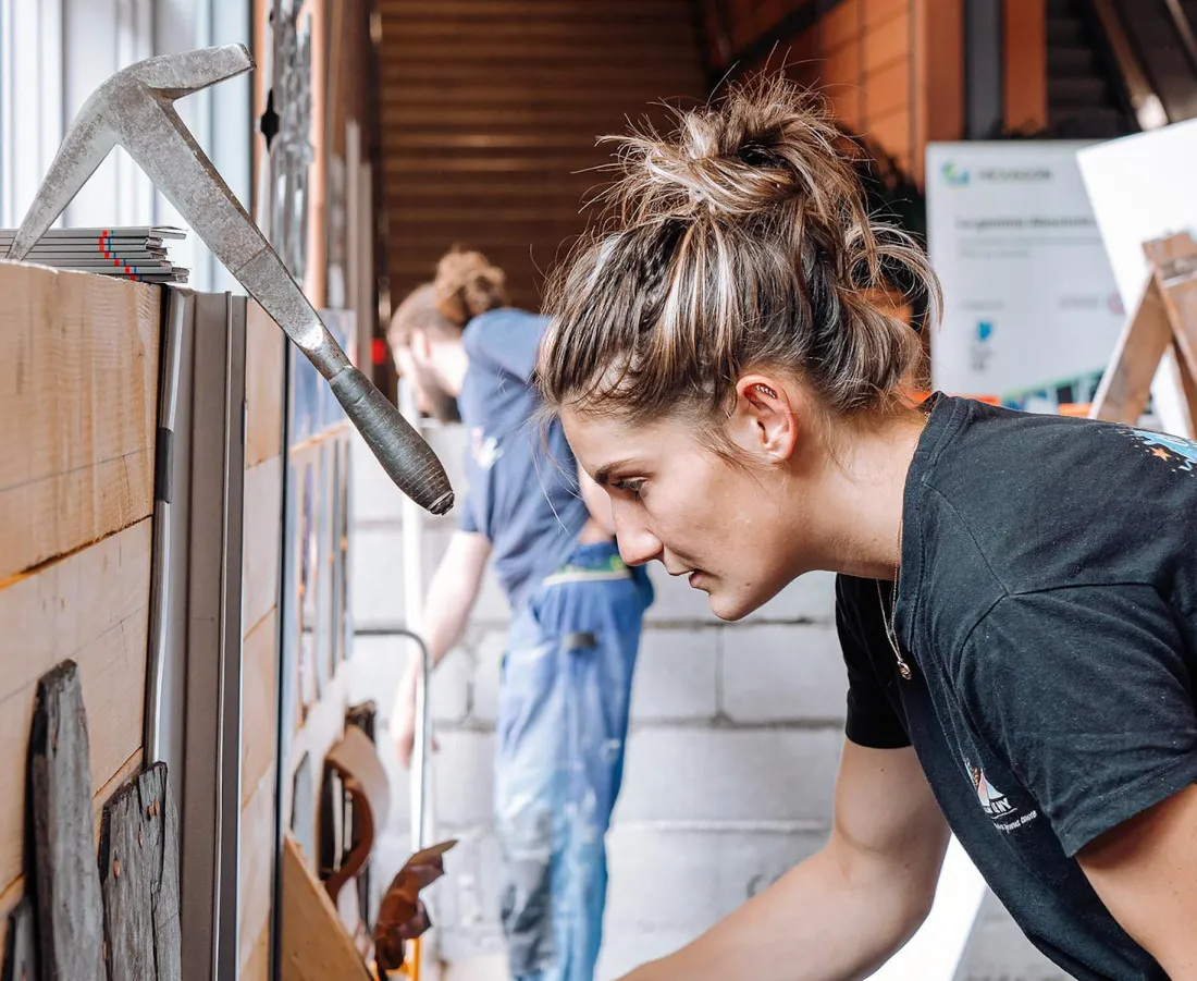 Le jury est composé de 350 artisans pour corriger les réalisations des apprentis
