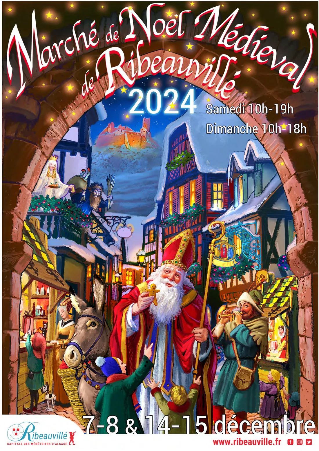 Marché de Noël Médiéval de Ribeauvillé