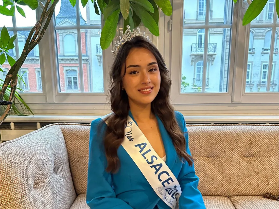 Isabella Hebert a été élue Miss Alsace samedi dernier au Royal Palace de Kirrwiller