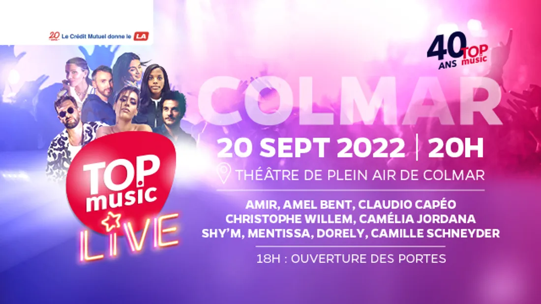 De nouvelles annonces pour notre Top Music Live