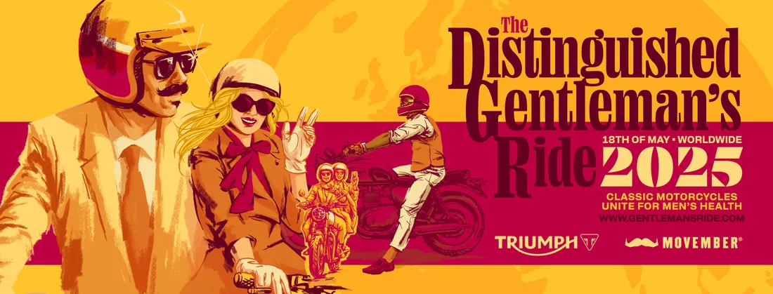 3ème édition du "The Distinguished Gentleman's Ride" à Colmar