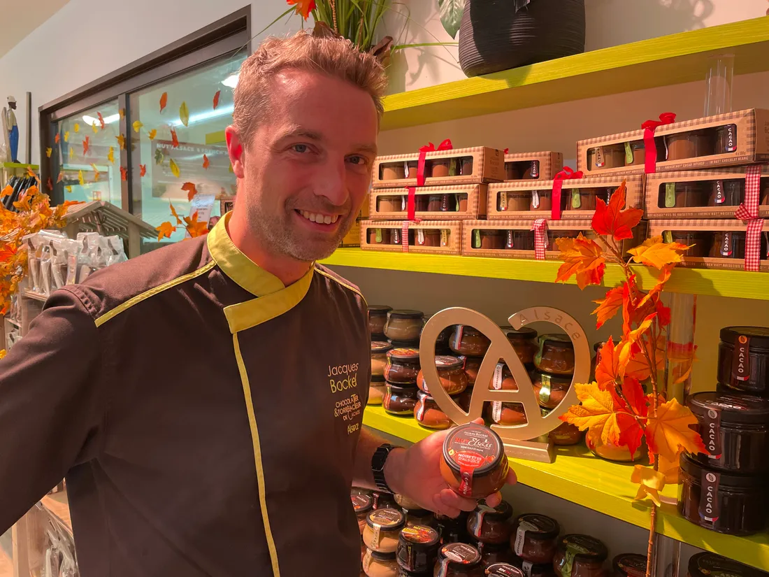 Le Nut'Elsass est la nouveauté à la Chocolaterie Jacques Bockel