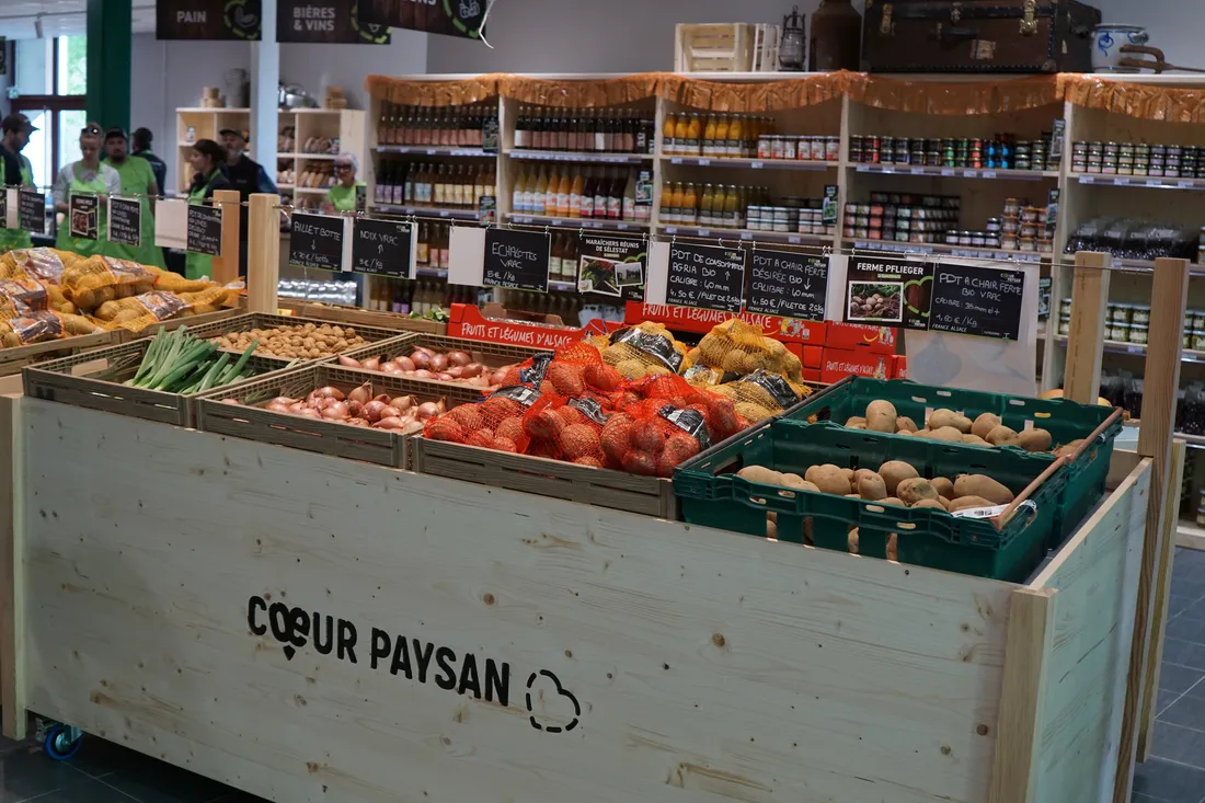 Le magasin "Coeur paysan" est ouvert à Mulhouse
