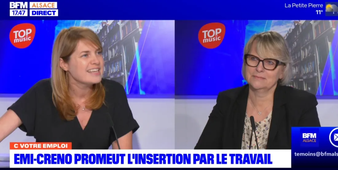 Marie-Hélène Brémont, directrice générale adjointe d'Emi-Creno, invitée de "C Votre Emploi"